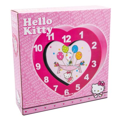 Sanrio Wanduhr Hello Kitty Heart Shaped – Bild 2