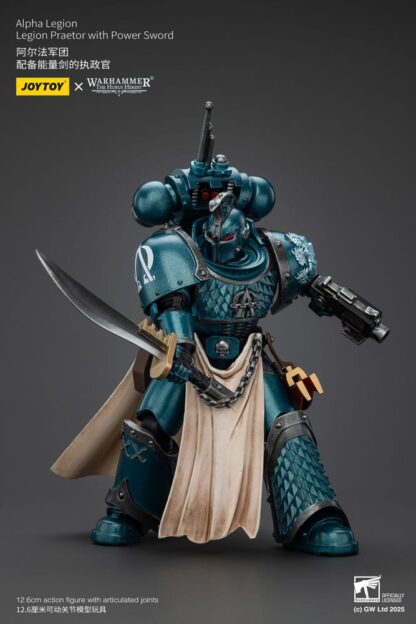 Warhammer The Horus Heresy Actionfigur Alpha Legion Praetor with Power Sword 20 cm – Bild 6