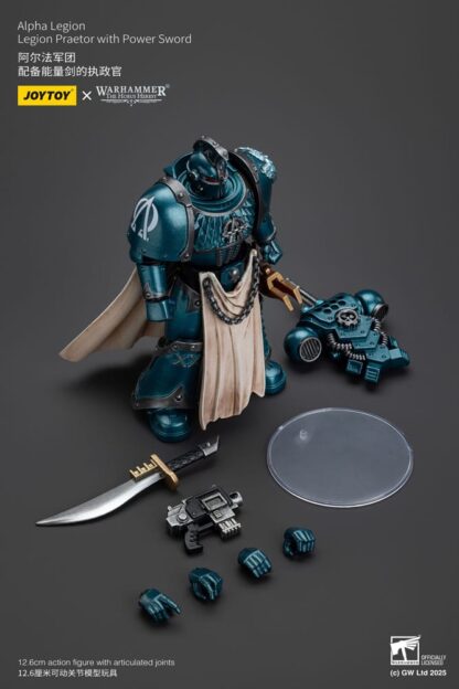Warhammer The Horus Heresy Actionfigur Alpha Legion Praetor with Power Sword 20 cm – Bild 8
