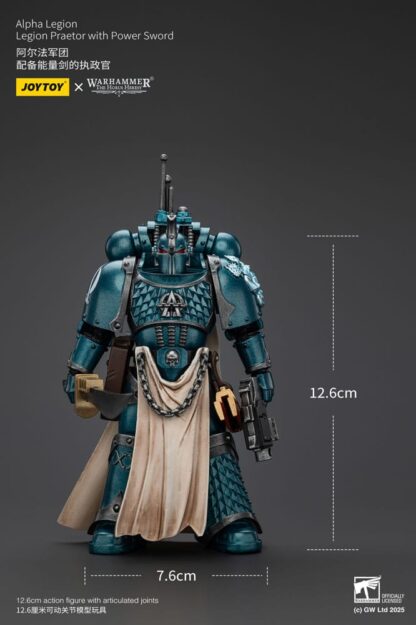 Warhammer The Horus Heresy Actionfigur Alpha Legion Praetor with Power Sword 20 cm – Bild 9