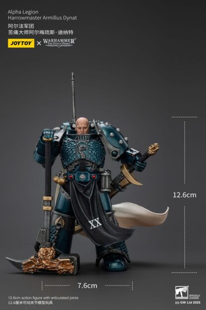 Warhammer The Horus Heresy Actionfigur Alpha Legion Harrowmaster Armillus Dynat 20 cm – Bild 10