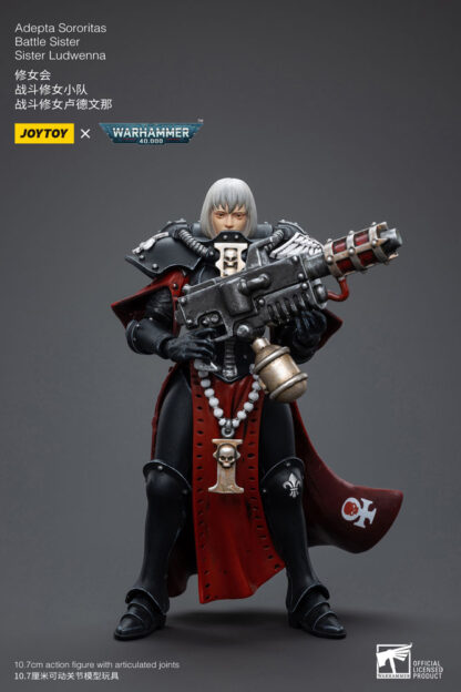 Warhammer 40k Actionfigur 1/18 Adepta Sororitas Battle Sister Sister Ludwenna 10 cm – Bild 5