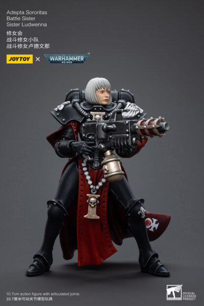Warhammer 40k Actionfigur 1/18 Adepta Sororitas Battle Sister Sister Ludwenna 10 cm – Bild 7