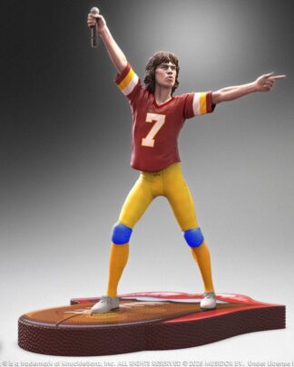 Rolling Stones Rock Iconz Statue Mick Jagger US Tour 1981 (Burgundy Jersey) 22 cm