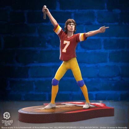 Rolling Stones Rock Iconz Statue Mick Jagger US Tour 1981 (Burgundy Jersey) 22 cm – Bild 6