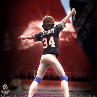 Rolling Stones Rock Iconz Statue Mick Jagger US Tour 1981 (Black Jersey) 22 cm – Bild 3