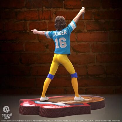 Rolling Stones Rock Iconz Statue Mick Jagger US Tour 1981 (Blue Jersey) 22 cm – Bild 3