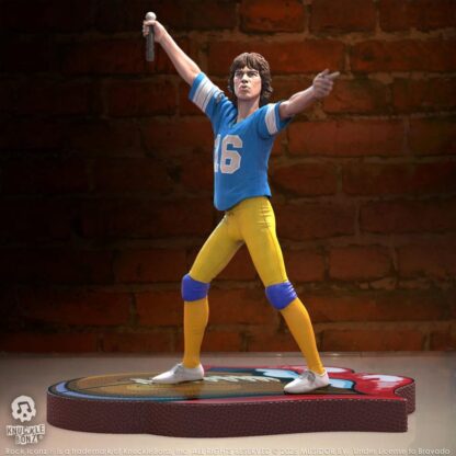 Rolling Stones Rock Iconz Statue Mick Jagger US Tour 1981 (Blue Jersey) 22 cm – Bild 5