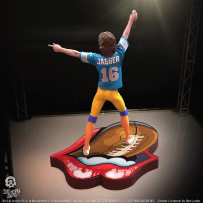 Rolling Stones Rock Iconz Statue Mick Jagger US Tour 1981 (Blue Jersey) 22 cm – Bild 6