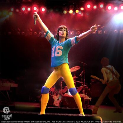 Rolling Stones Rock Iconz Statue Mick Jagger US Tour 1981 (Blue Jersey) 22 cm – Bild 7
