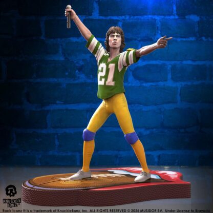 Rolling Stones Rock Iconz Statue Mick Jagger US Tour 1981 (Green Jersey) 22 cm – Bild 4