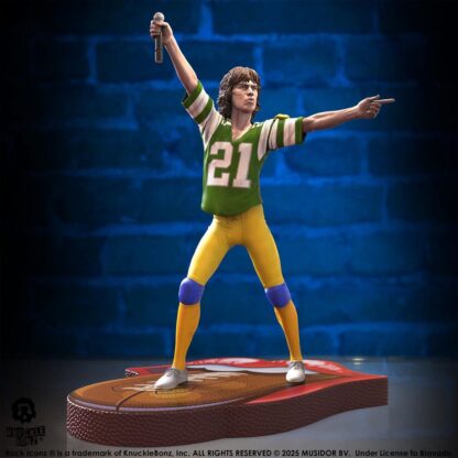 Rolling Stones Rock Iconz Statue Mick Jagger US Tour 1981 (Green Jersey) 22 cm – Bild 5