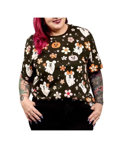 Disney by Loungefly Tee T-Shirt Unisex Mickey and Friends Halloween – Bild 5