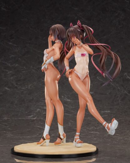 Taimanin RPG 2-Set PVC Statue 1/6 Adult Yukikaze and Young Yukikaze Swimsuits Ver. 28 cm – Bild 7