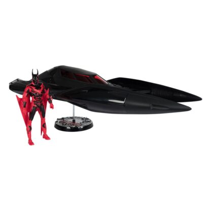 Batman Beyond DC Multiverse Actionfigur mit Fahrzeug Batman & The Batmobile (Gold Label) 53 cm