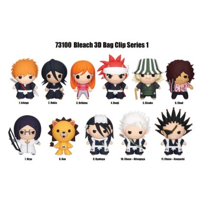 Bleach 3D PVC-Taschenanhänger Serie 1 Display (24) – Bild 3