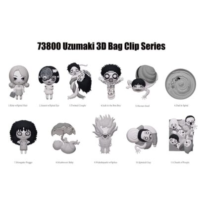 Uzumaki - Spiral Into Horror 3D PVC-Taschenanhänger Serie 1 Display (24) – Bild 2