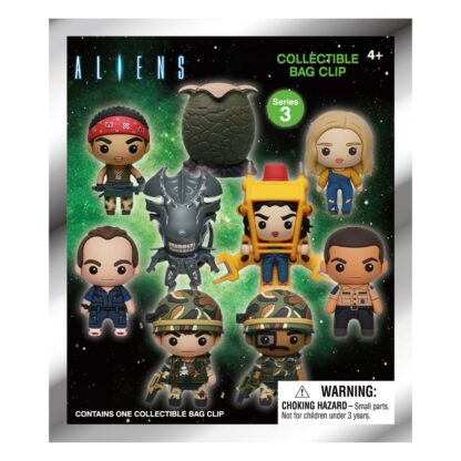 Alien 3D PVC-Taschenanhänger Serie 3 Display (24) – Bild 2