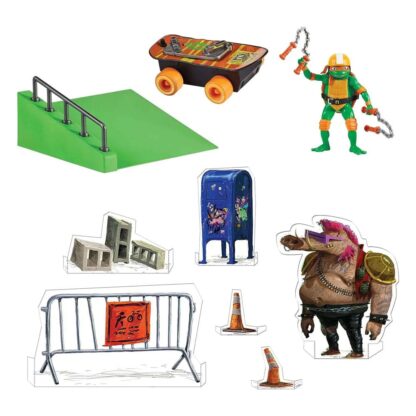 Teenage Mutant Ninja Turtles: Mutant Mayhem Build N' Shred Skatepark Sortiment (8) – Bild 12
