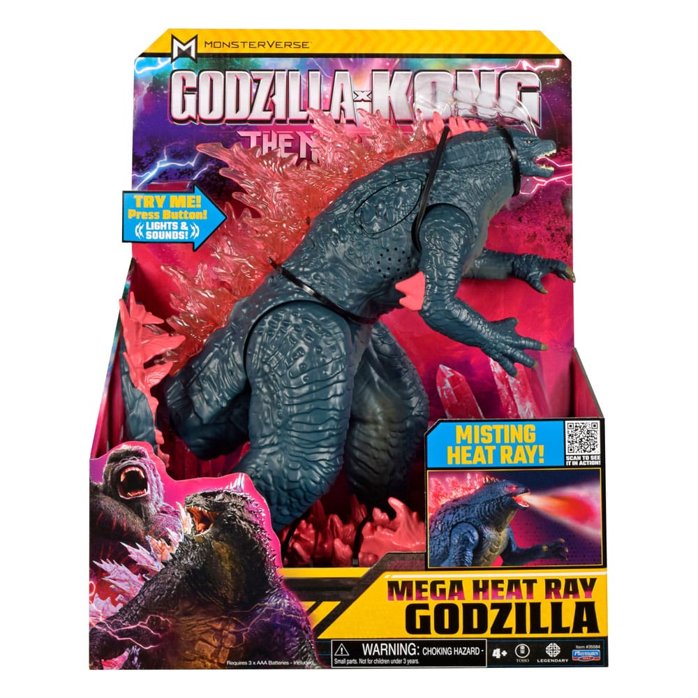 Godzilla × Kong: The New Empire Mega Titans Actionfiguren 33 cm Godzilla & Kong Sortiment (2) – Bild 2