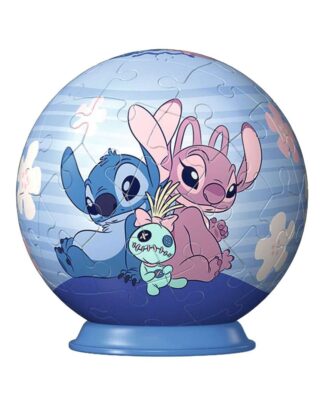 Disney Stitch 3D Puzzle-Ball Stitch & Angel (55 Teile)