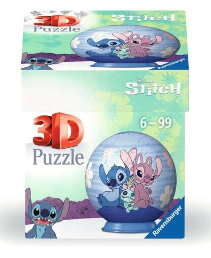 Disney Stitch 3D Puzzle-Ball Stitch & Angel (55 Teile) – Bild 2