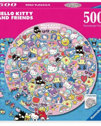 Helly Kitty and Friends Rund-Puzzle (500 Teile)