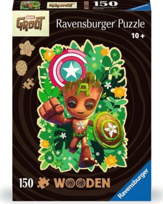 Marvel WOODEN Holz-Puzzle Groot (150 Teile)