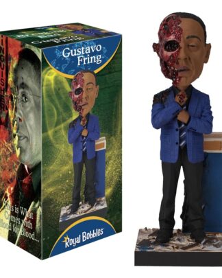 Breaking Bad Wackelkopf-Figur Gus Fring Face Off 20 cm