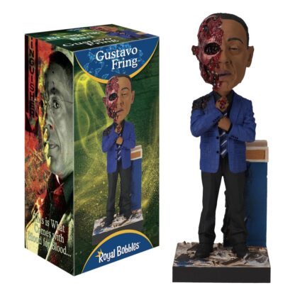 Breaking Bad Wackelkopf-Figur Gus Fring Face Off 20 cm