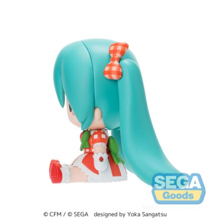 Character Vocal Series 01: Hatsune Miku Fuwa Petit Chibi Figur Hatsune Miku x Love and Berry Dress Up and Dance! Lovely Strawberry 8 cm – Bild 2