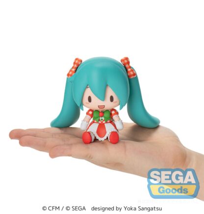 Character Vocal Series 01: Hatsune Miku Fuwa Petit Chibi Figur Hatsune Miku x Love and Berry Dress Up and Dance! Lovely Strawberry 8 cm – Bild 6