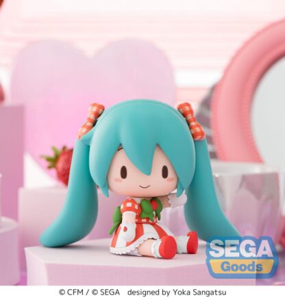 Character Vocal Series 01: Hatsune Miku Fuwa Petit Chibi Figur Hatsune Miku x Love and Berry Dress Up and Dance! Lovely Strawberry 8 cm – Bild 8