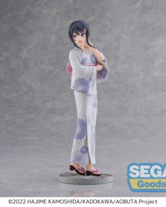 Rascal Does Not Dream of Bunny Girl Senpai Luminasta PVC Statue Mai Sakurajima Yukata 22 cm