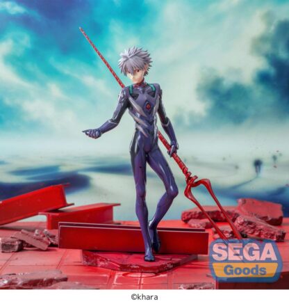 Evangelion: 3.0+1.0 Thrice Upon a Time Luminasta PVC Statue Kaworu Nagisa x Spear of Longinus 21 cm – Bild 2