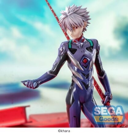 Evangelion: 3.0+1.0 Thrice Upon a Time Luminasta PVC Statue Kaworu Nagisa x Spear of Longinus 21 cm – Bild 5