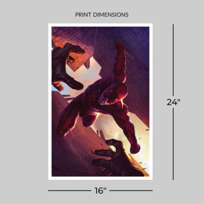 Marvel Kunstdruck Daredevil: The Man Without Fear 60 x 41 cm - ungerahmt – Bild 3