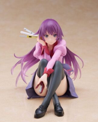 Monogatari PVC Statue Desktop Cute Figure Hitagi Senjougahara 13 cm