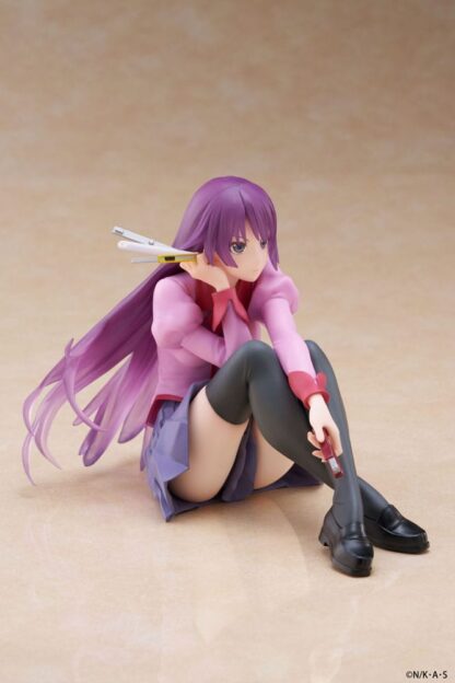 Monogatari PVC Statue Desktop Cute Figure Hitagi Senjougahara 13 cm – Bild 8