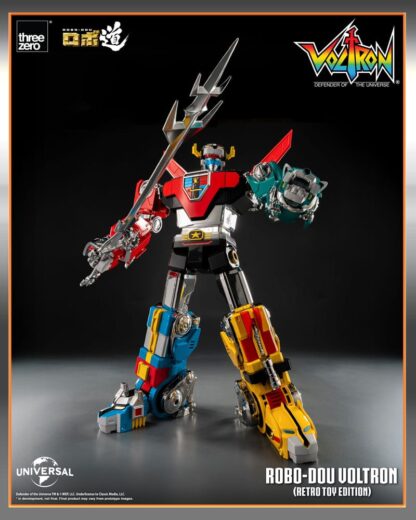Voltron: Defender of the Universe Robo-Dou Actionfigur Voltron Retro Toy Edition 27 cm – Bild 3