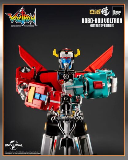 Voltron: Defender of the Universe Robo-Dou Actionfigur Voltron Retro Toy Edition 27 cm – Bild 5