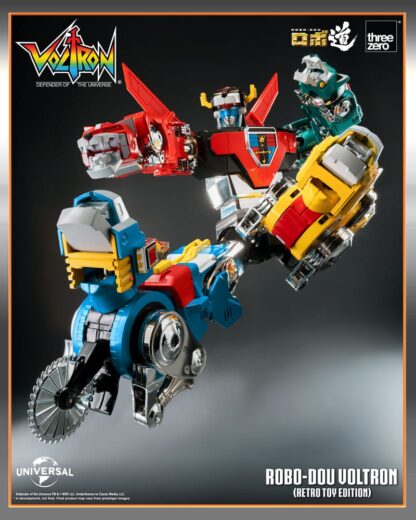 Voltron: Defender of the Universe Robo-Dou Actionfigur Voltron Retro Toy Edition 27 cm – Bild 8