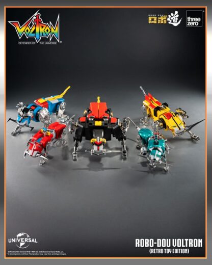 Voltron: Defender of the Universe Robo-Dou Actionfigur Voltron Retro Toy Edition 27 cm – Bild 14