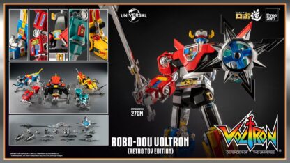 Voltron: Defender of the Universe Robo-Dou Actionfigur Voltron Retro Toy Edition 27 cm – Bild 16
