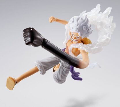 One Piece S.H.Figuarts Actionfigur Monkey D. Luffy Gear 5 -Future Island Egghead- 15 cm – Bild 3