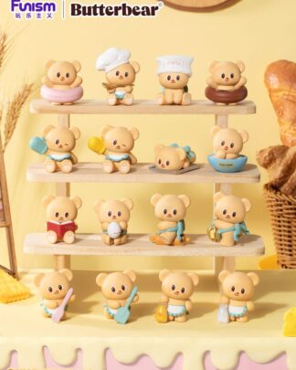 Butterbear Baked with Love Series Minifiguren 3er-Pack Chubby Face 10 cm Display (6)