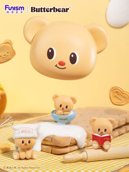 Butterbear Baked with Love Series Minifiguren 3er-Pack Chubby Face 10 cm Display (6) – Bild 2