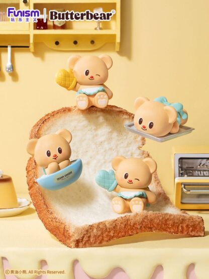 Butterbear Baked with Love Series Minifiguren 3er-Pack Chubby Face 10 cm Display (6) – Bild 3