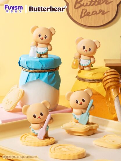 Butterbear Baked with Love Series Minifiguren 3er-Pack Chubby Face 10 cm Display (6) – Bild 4