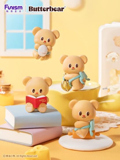 Butterbear Baked with Love Series Minifiguren 3er-Pack Chubby Face 10 cm Display (6) – Bild 5